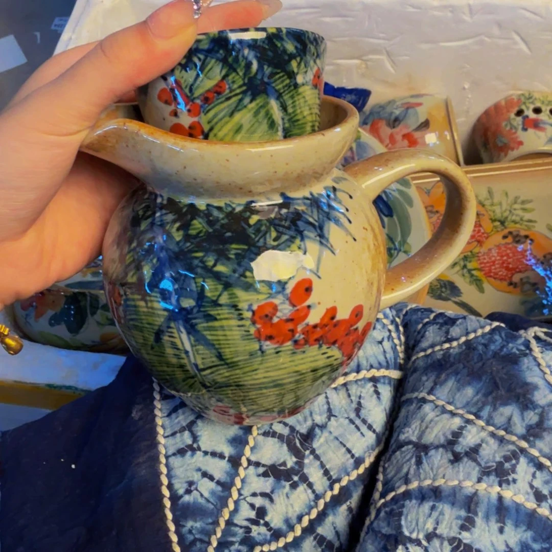 瓷片景德镇陶瓷手工手绘