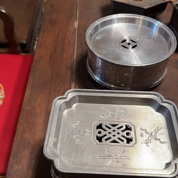 张***三橄榄核手串/手链小长方形暗八仙的图案