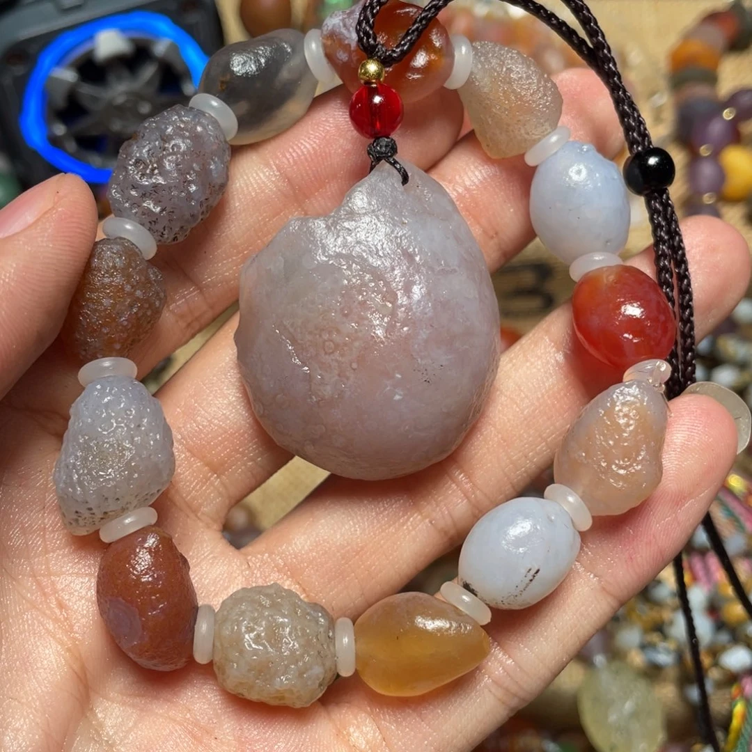 玛瑙/玉髓手链合金