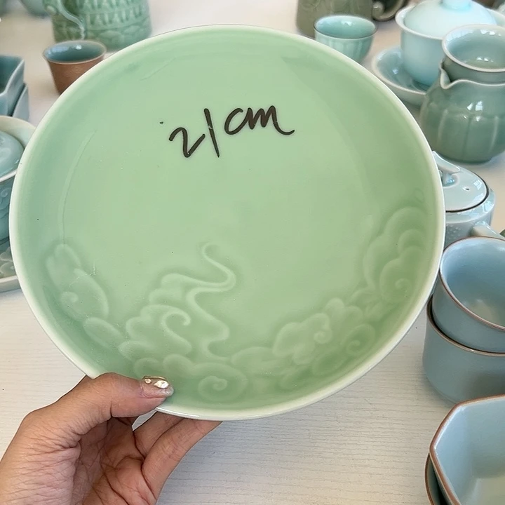 小米茶器龙泉青瓷