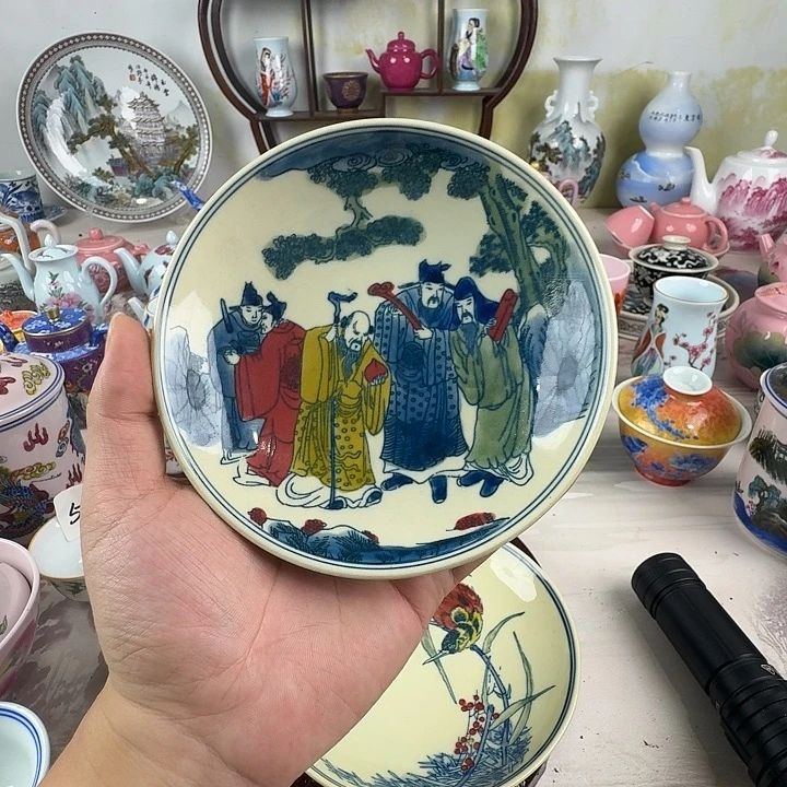 陶摆件景德镇陶瓷老厂瓷30