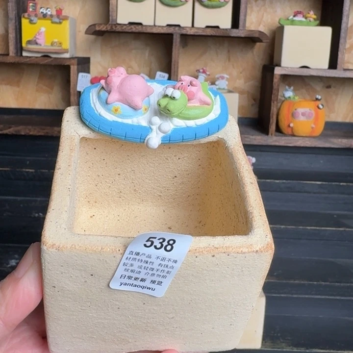 炏陶器物多肉花盆538