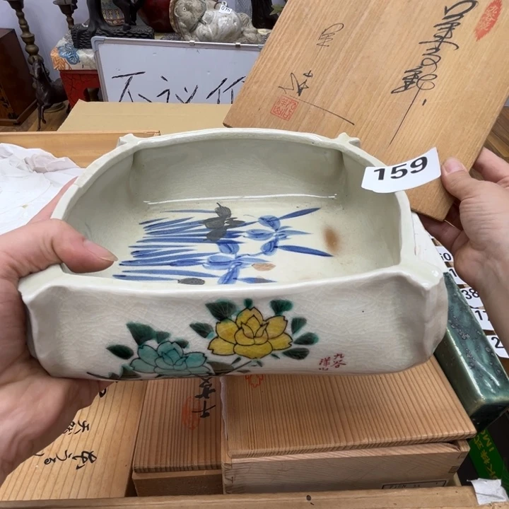 瓷片呀工艺品摆件瓷器摆件正能量