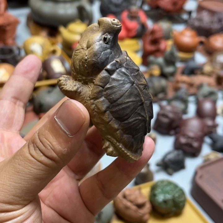 紫砂茶宠孤****哥紫砂茶宠