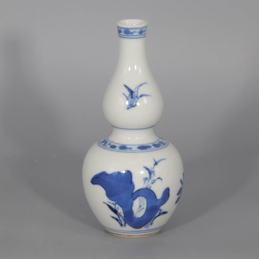 青花三多纹葫芦瓶  H501-272 