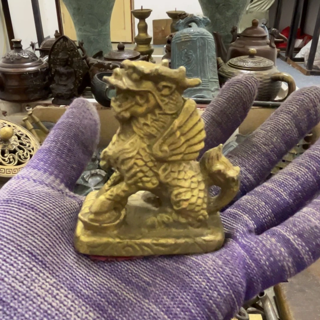 高***巅铜铁合金类铜麒麟