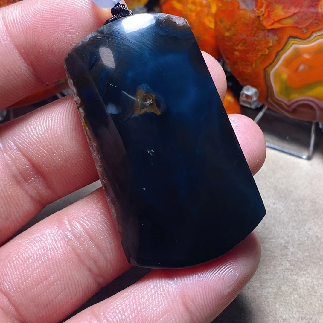 玛瑙/玉髓颈饰未镶嵌飘**话