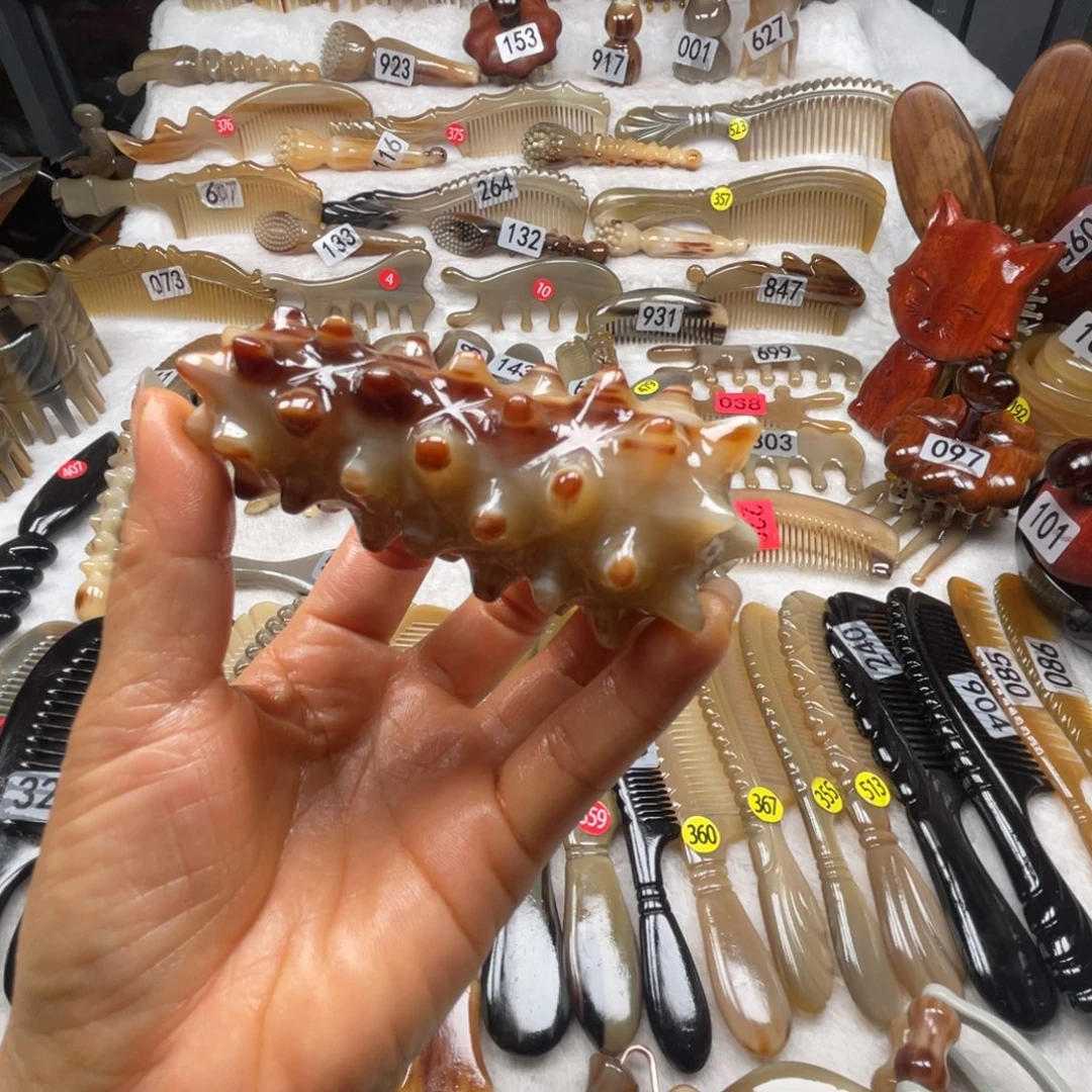 王***者牛角梳牛角福利款