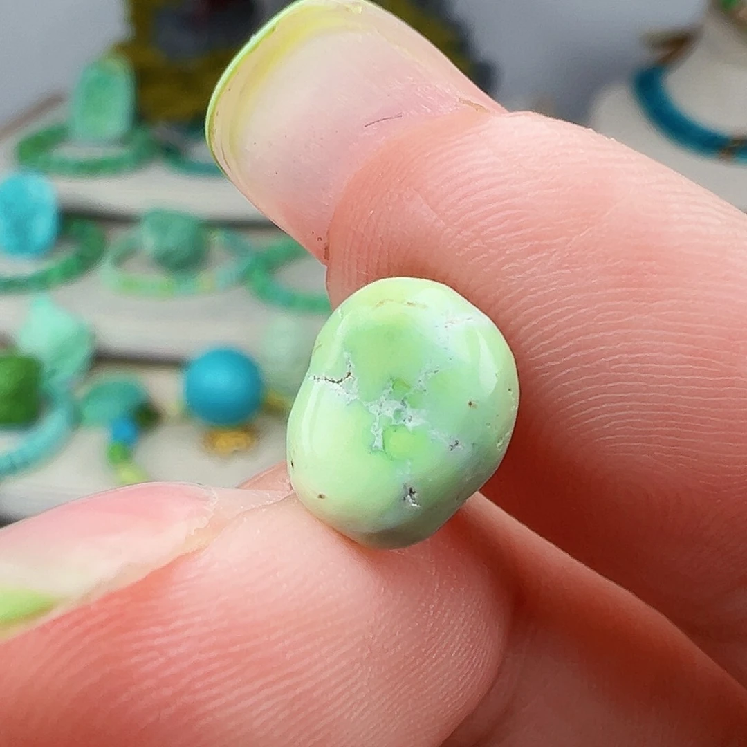 绿松石未镶嵌主播万珍