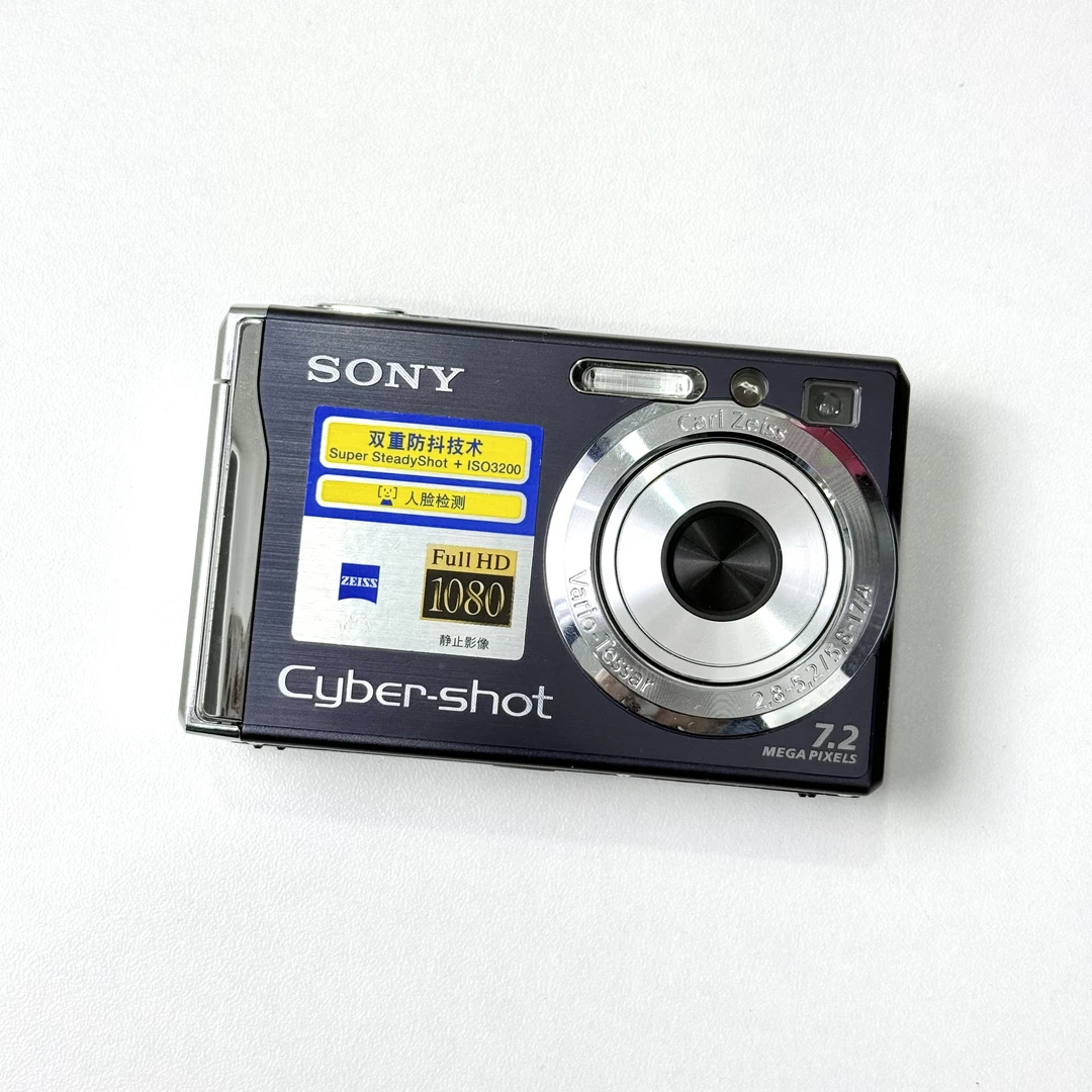 95新 Sony/索尼 W80蓝色 720万像素 日系胶片感 不支持试用