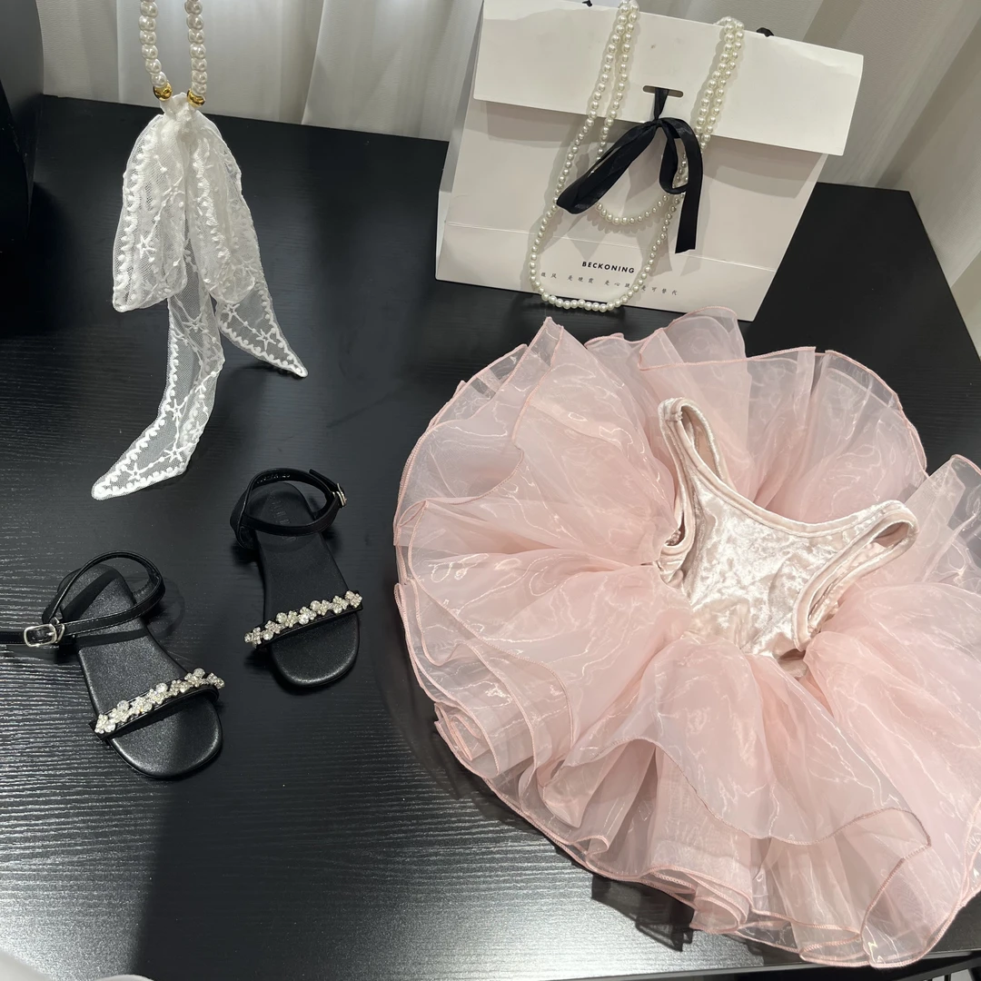 【柒】时尚夏季新款女童连衣裙气质