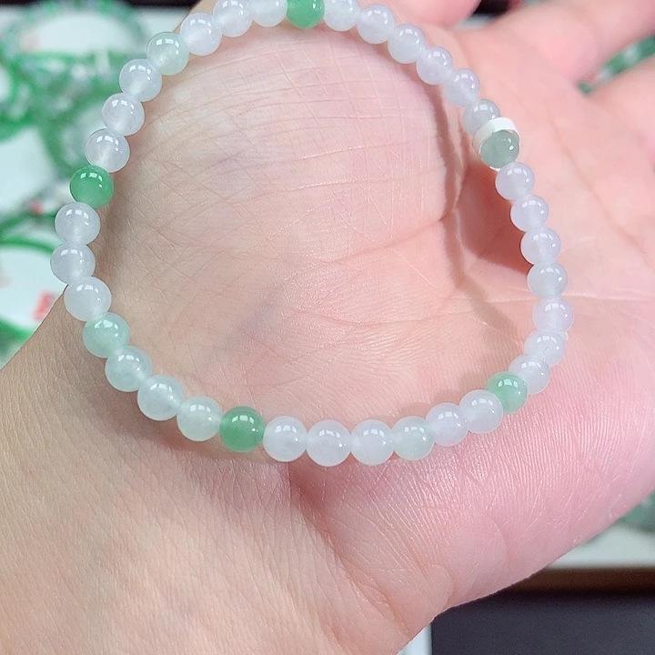 未镶嵌手链翡翠翡翠