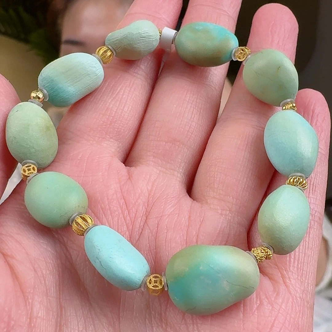 绿松石珠宝奇石未镶嵌