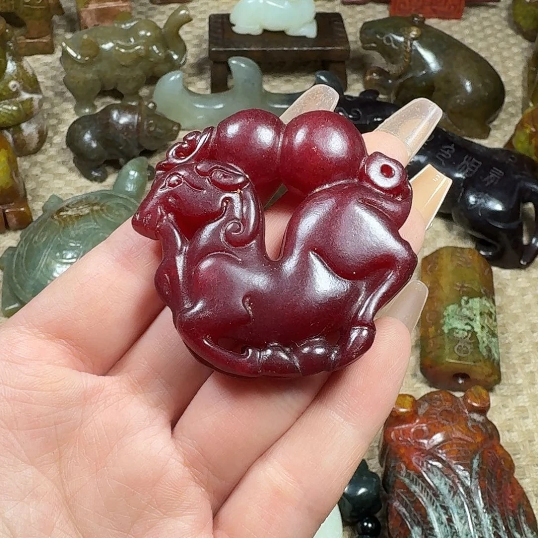 白玉菩提吊坠挂件