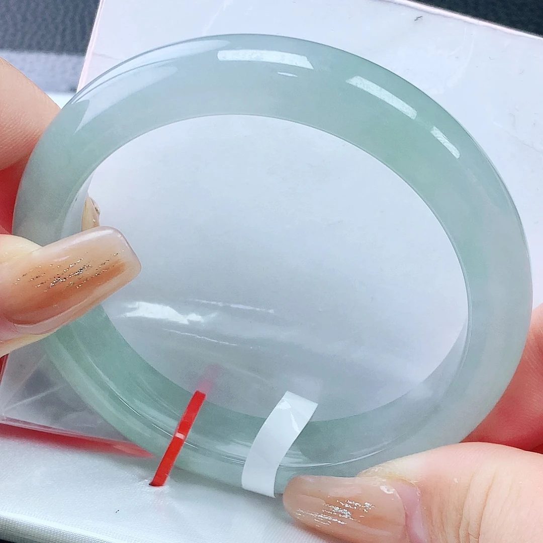 未镶嵌手镯翡翠58圈