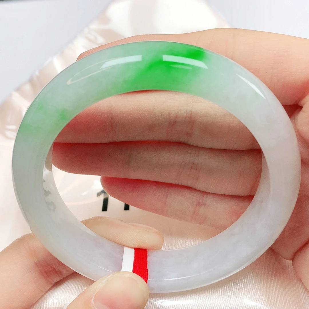 翡翠未镶嵌手镯翡翠手镯56