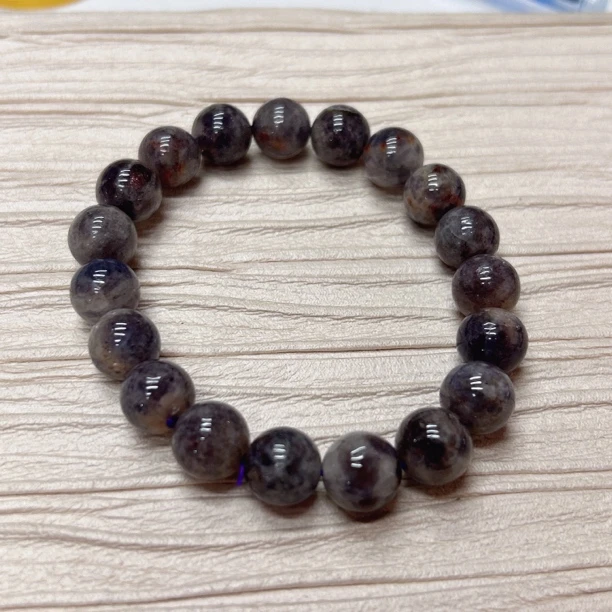 铜合金手链 11187 堇。青色串。素圈。手链 11mm左右