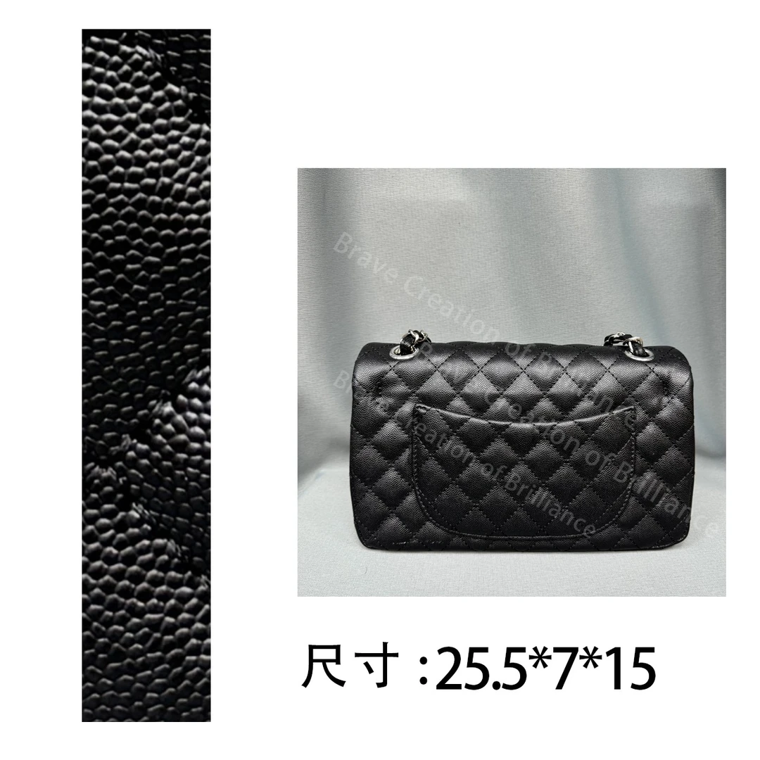 【HH044】2025年新款鱼子酱斜跨CF菱格链条包包