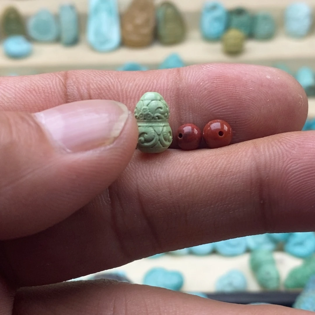 未镶嵌南红玛瑙珠宝半成品
