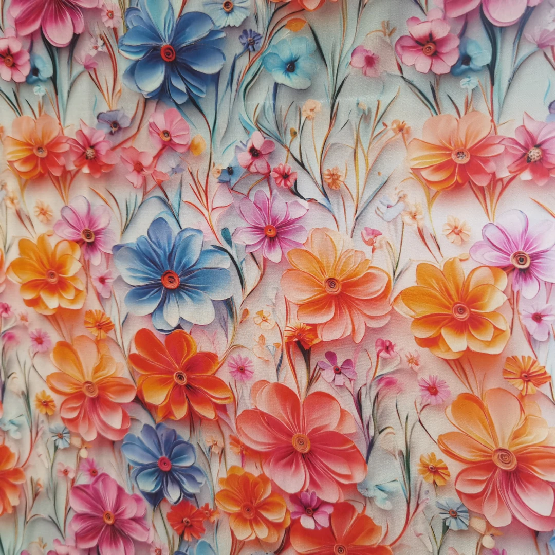 （51）1.45米宽幅人造棉布料1米起拍3米包邮±5厘米裁剪产品不退不换