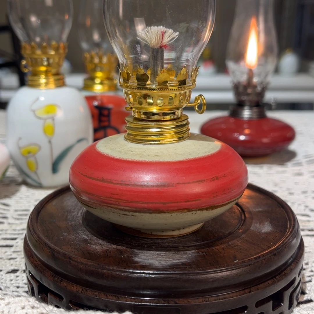 摆件景德镇陶瓷手工香薰灯