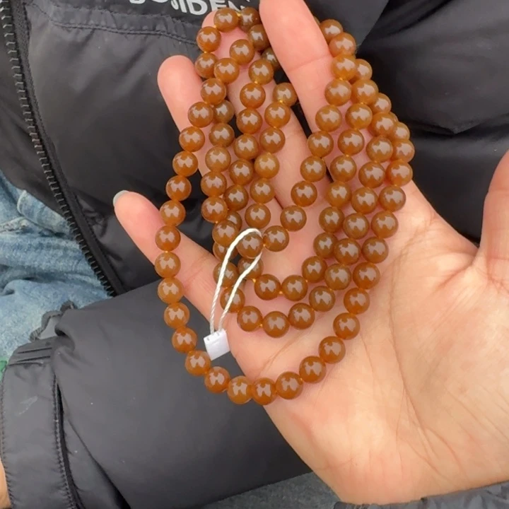 清****和田玉未镶嵌颈饰卡8