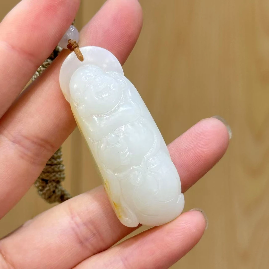 （竞拍链接）HTY80和田玉吊坠80