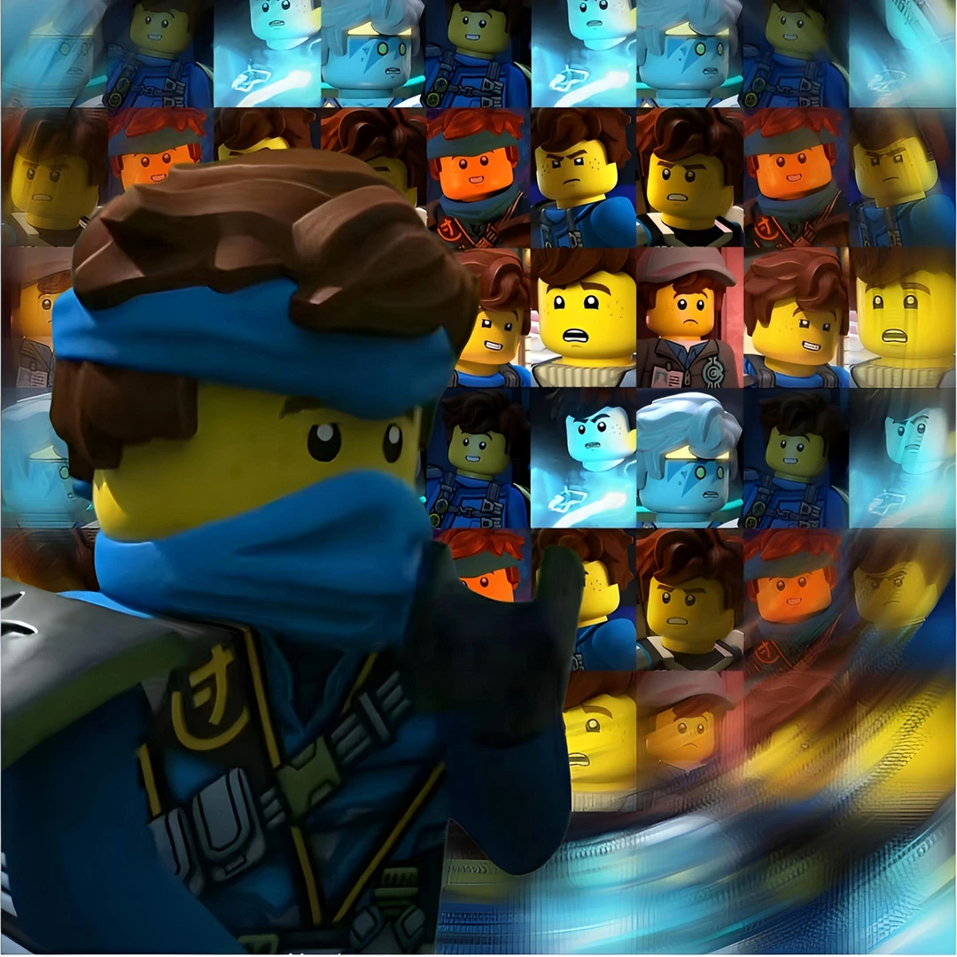 积木人仔兼容乐高-幻影忍者【杰系列】