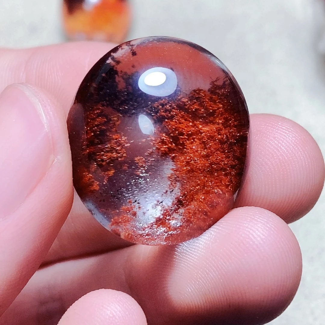 水晶颈饰未镶嵌高**米吊坠