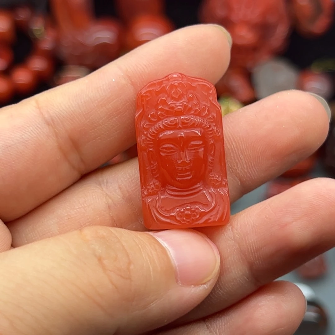 南红玛瑙配饰未镶嵌