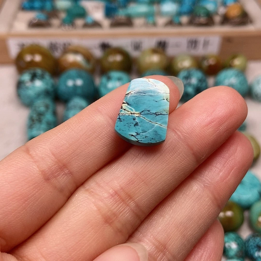 未镶嵌绿松石珠宝半成品