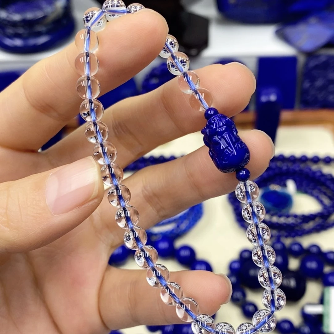 青金石手链未镶嵌