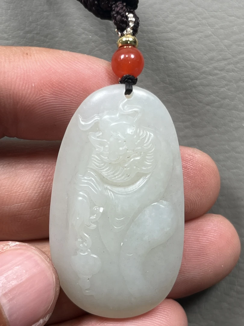 和田玉，钟馗，20.克