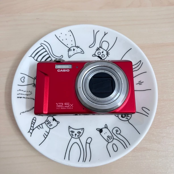 9新 Casio/卡西欧 zs100 出片奶油肌 有美颜 配件齐全 日版