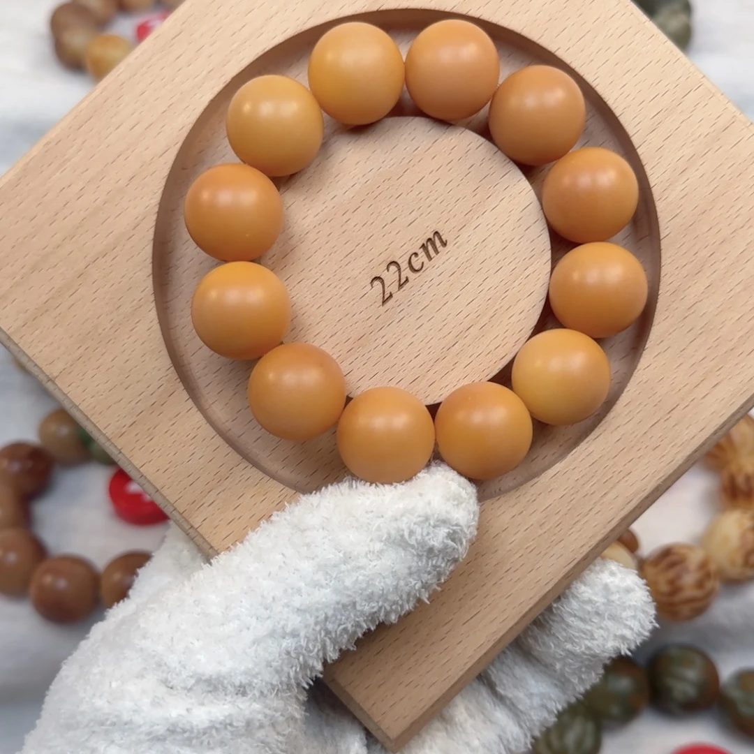 白玉菩提吊坠卡20手工干磨风化