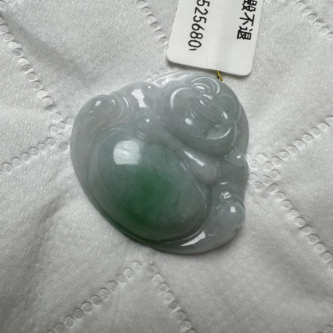 翡翠A货精品小佛公