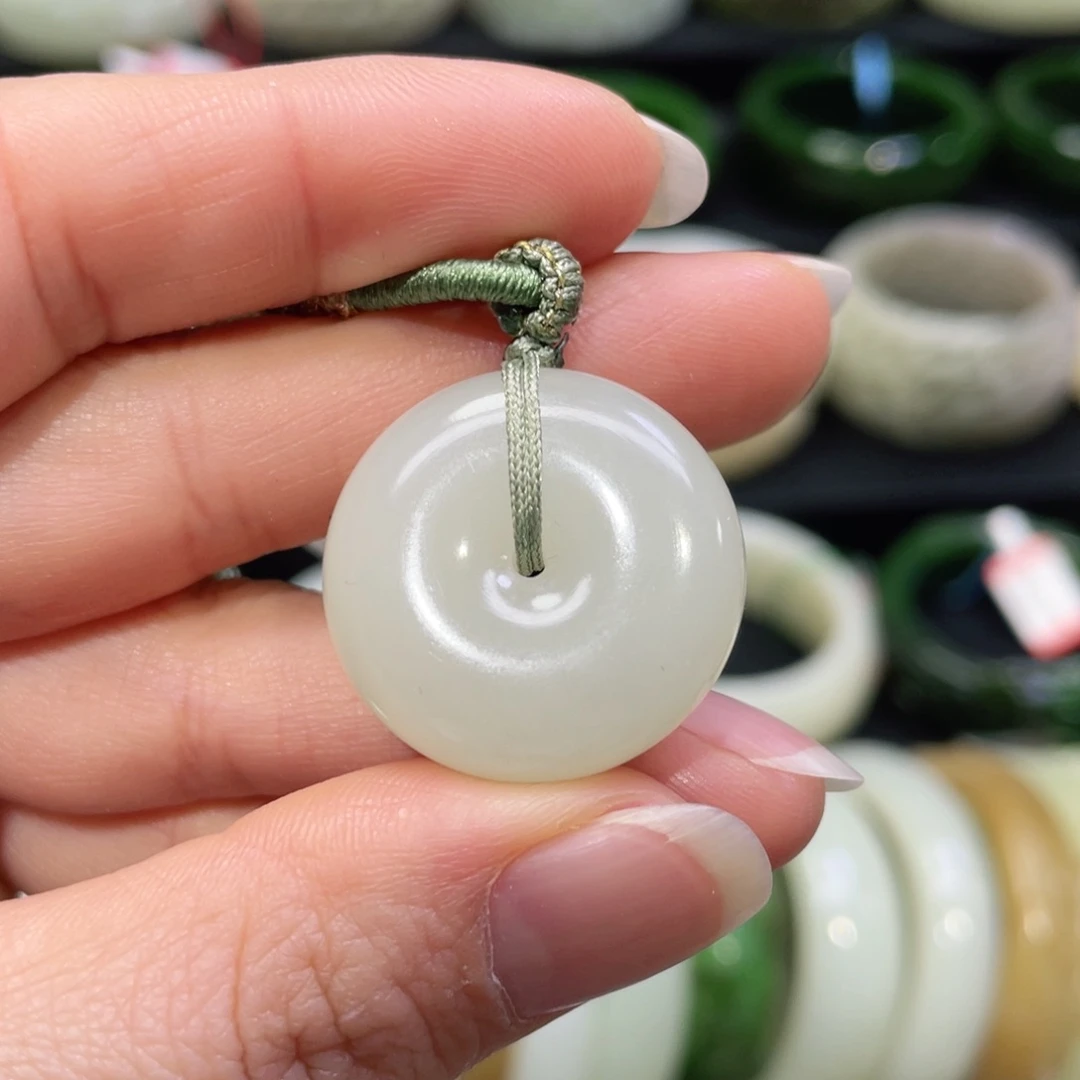吊坠(不含链)未镶嵌和田玉