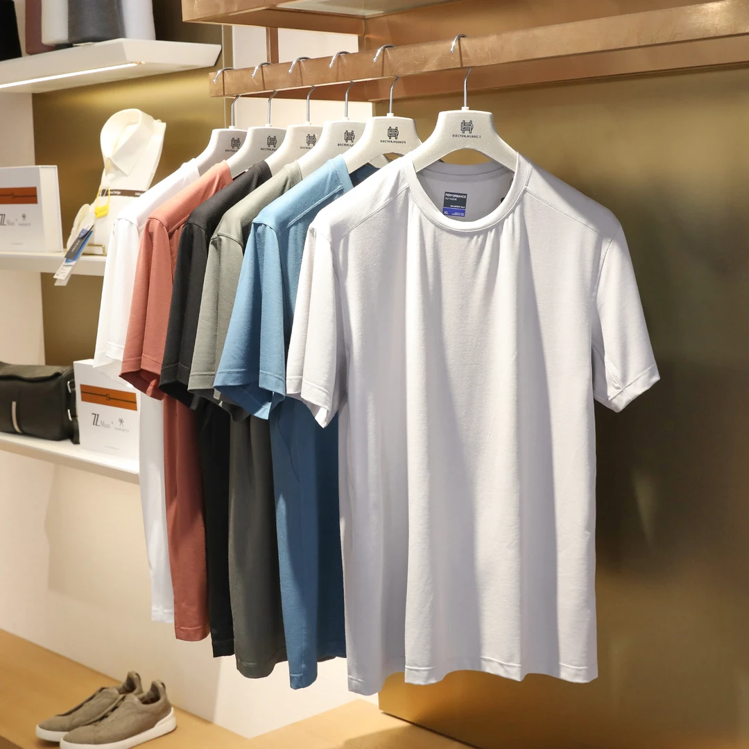 鸟系2025夏季新款男士户外运动健身跑步凉感透气速干轻薄T恤1004