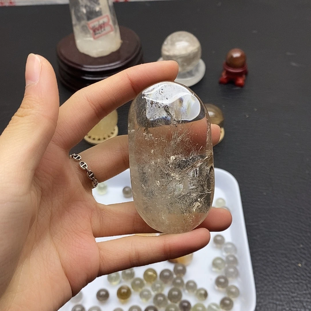 珠宝半成品水晶未镶嵌211水晶石