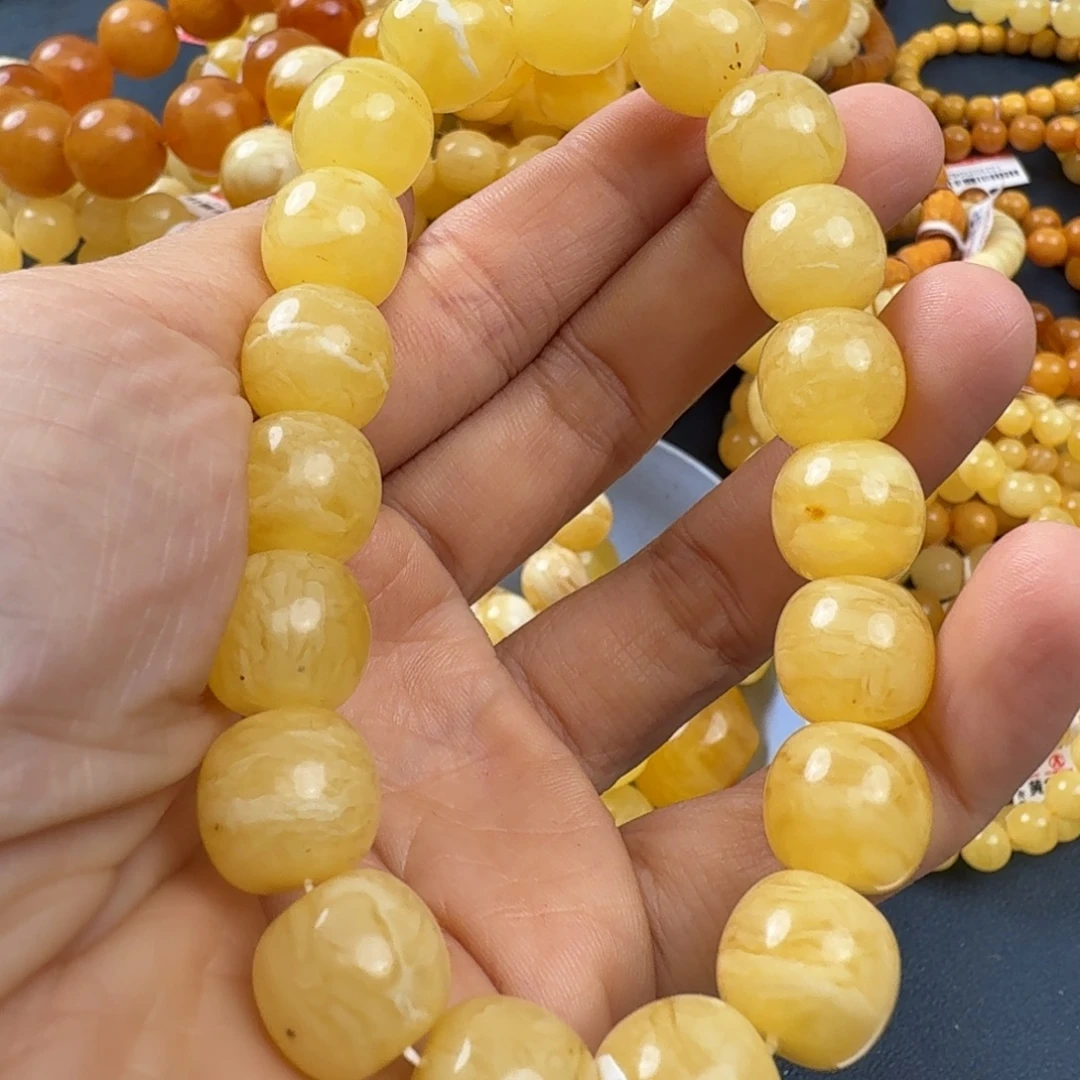 琥珀未镶嵌珠宝奇石