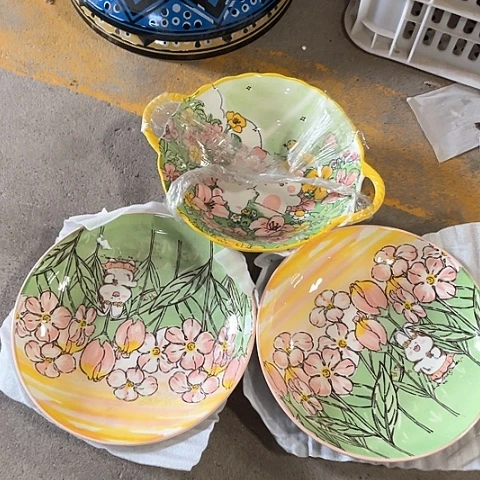 微瑕，不能明火，3个陶瓷