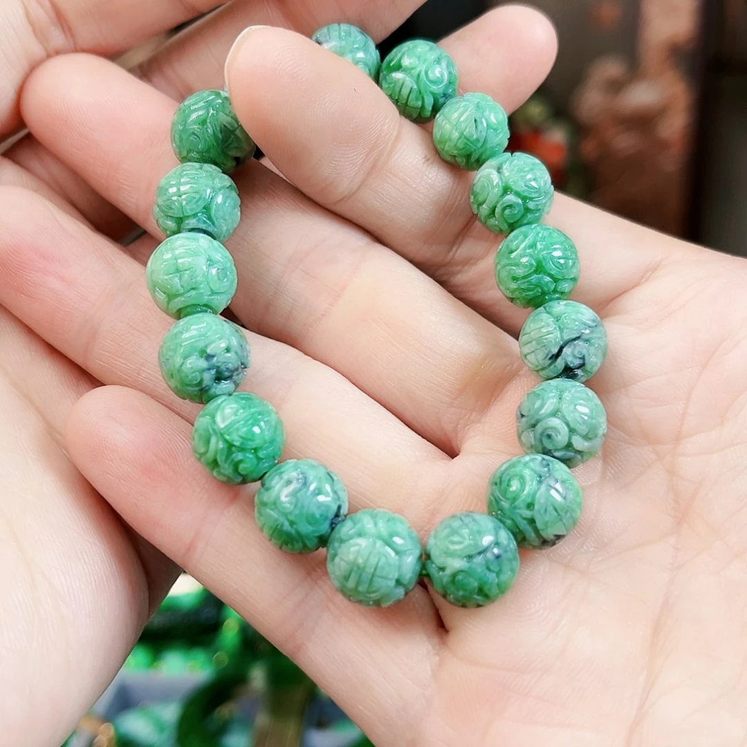 翡翠手链未镶嵌手链