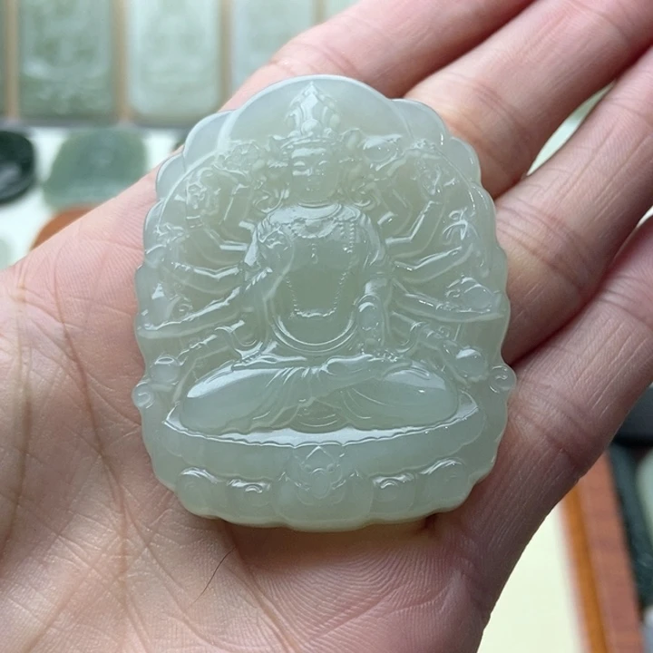 和田玉颈饰未镶嵌1*3