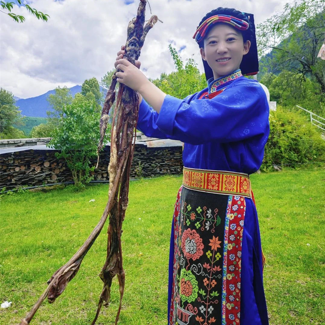 【西藏现收】 高原牦牛牛鞭 自然风干 长1.1-1.3米  1根