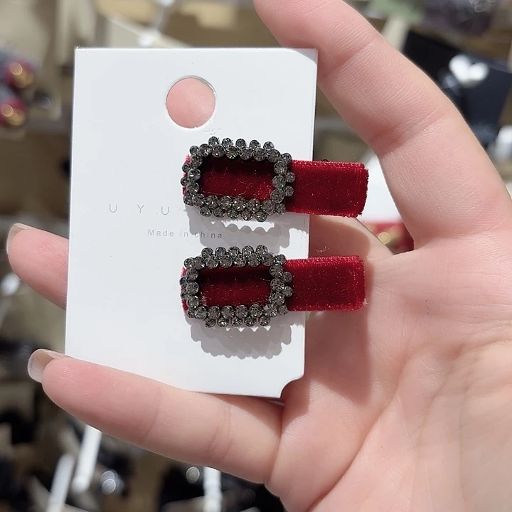皮质非金属红色方钻小鼻嘎