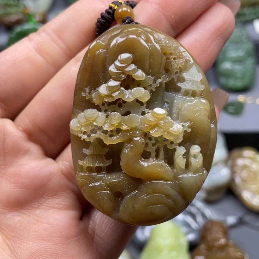 【闪购商品】和田玉未镶嵌挂件