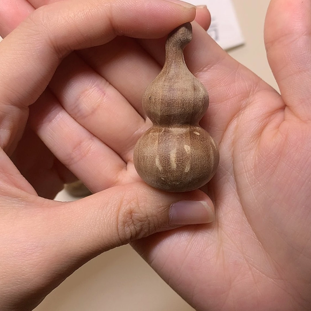【闪购商品】檀香木无事牌檀香葫芦瑕疵