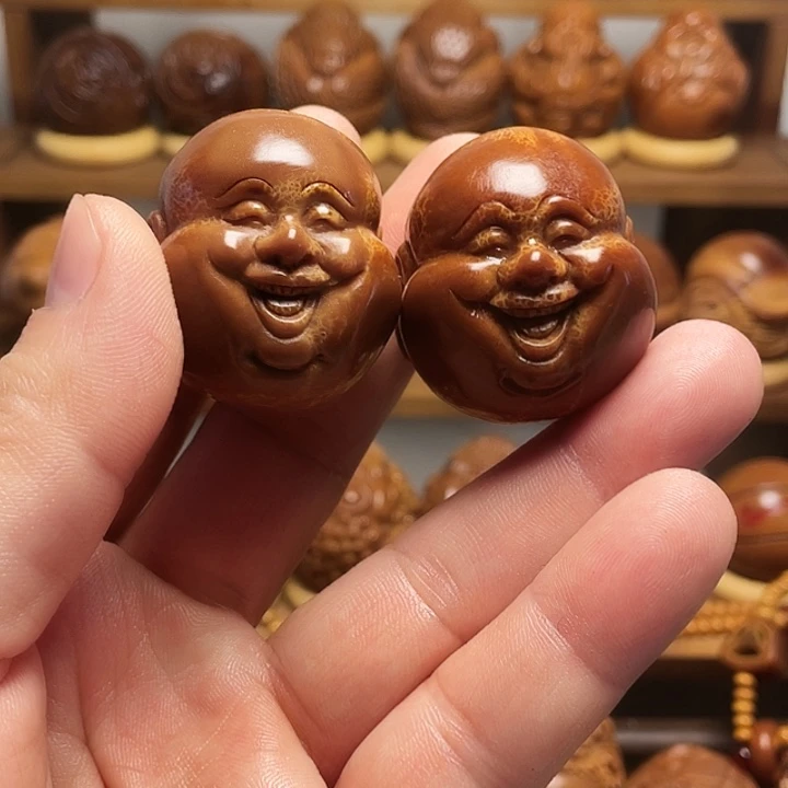 橄榄核手串/手链开心笑佛