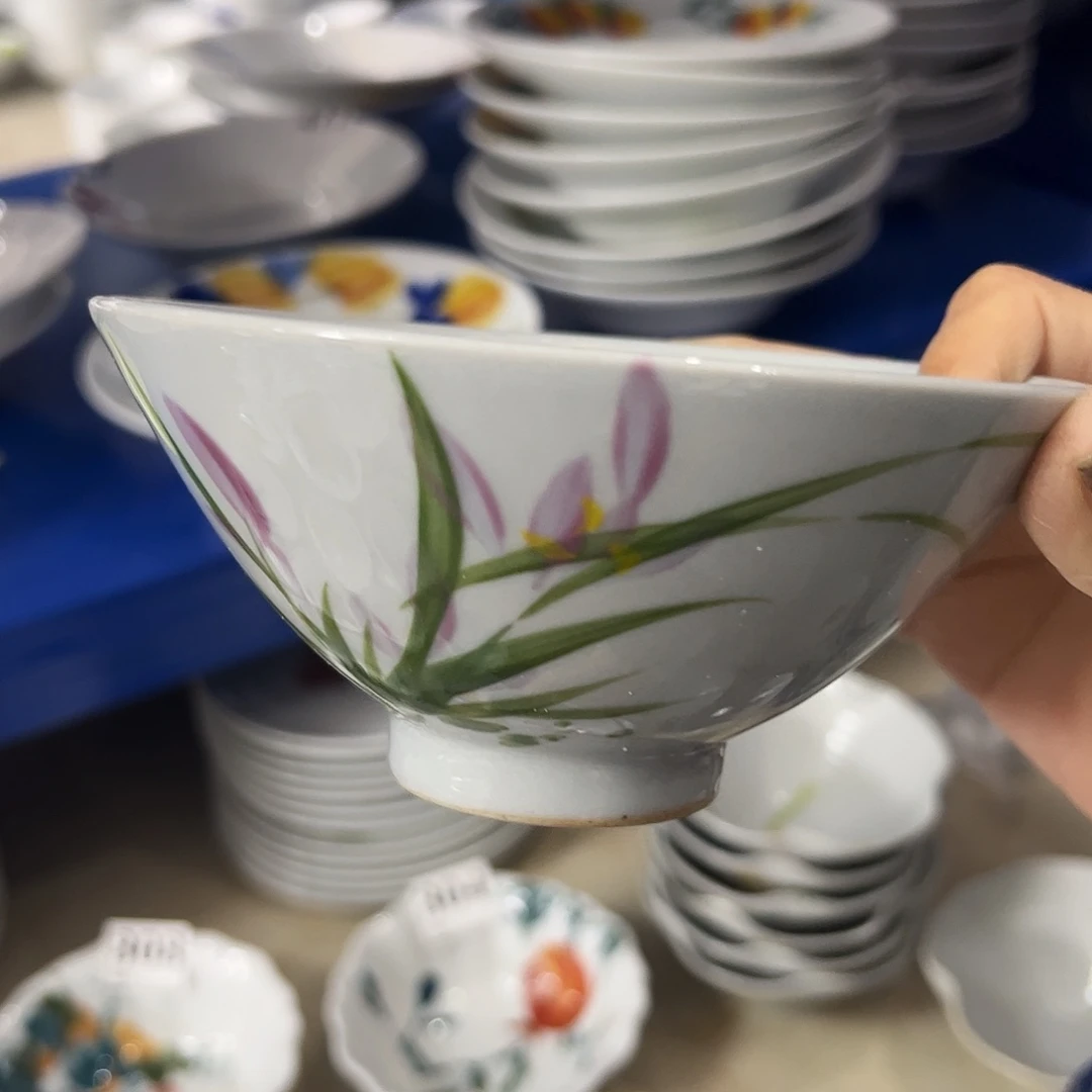 瓷片景德镇陶瓷手工手绘制作