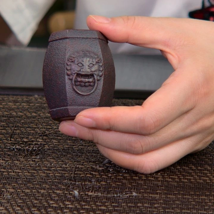 茶杯紫砂高货放漏